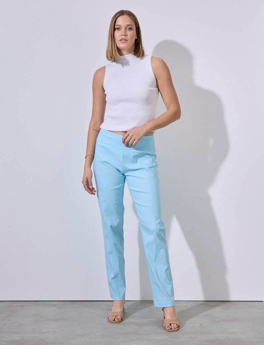 Pantalon Modelador - Celeste 