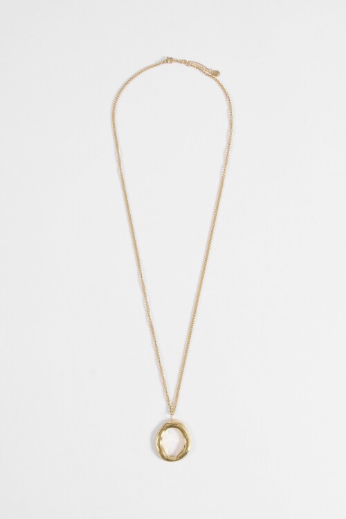 Collar acero 0 dorado