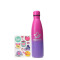 Botella Footy Termo 500ml Fucsia - Lila