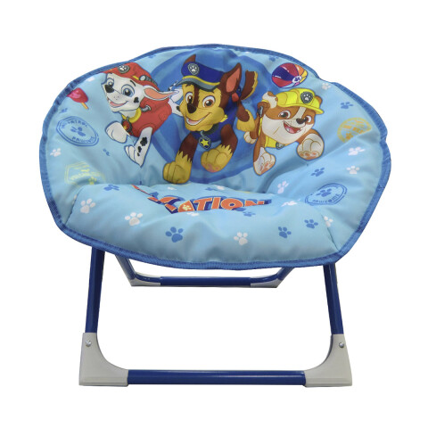 Silla Honguito Paw Patrol Plegable Con Broche Seguridad CELESTE