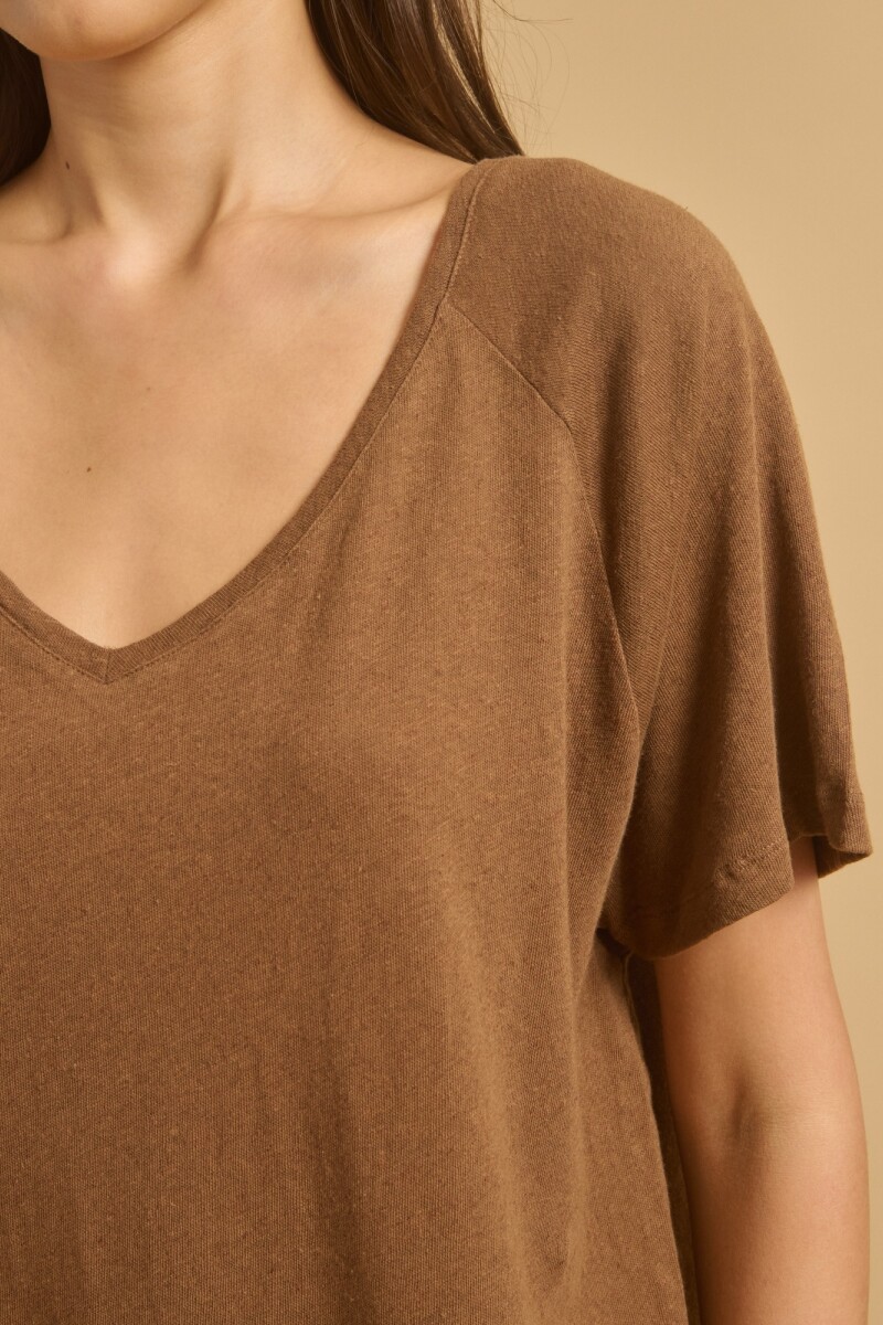 CAMISETA TIKAO Camel