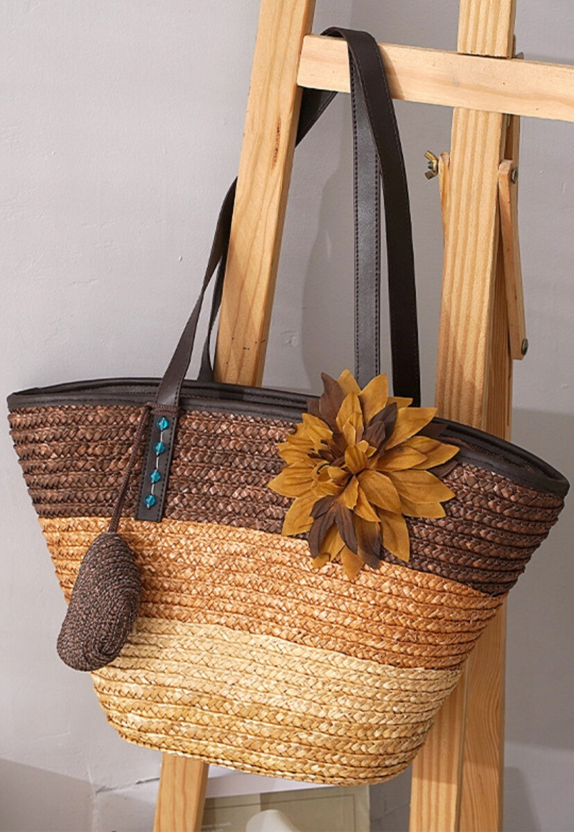 BOLSO MULTICOLOR - NATURAL 