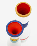 Juego de 2 jarrones de cerámica multicolor Elumi 24,5 cm