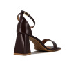 Vizzano Sandalia Una Tira Taco Medio C/pulsera Cacao