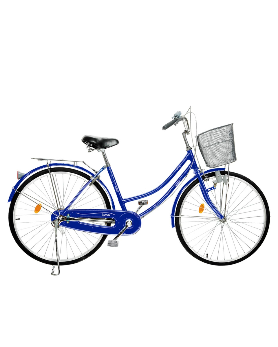 Bicicleta de Paseo Lumax Rodado 26 SIN CAMBIOS - Azul 
