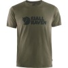 Polo Fjallraven Logo Hombre Dark Olive
