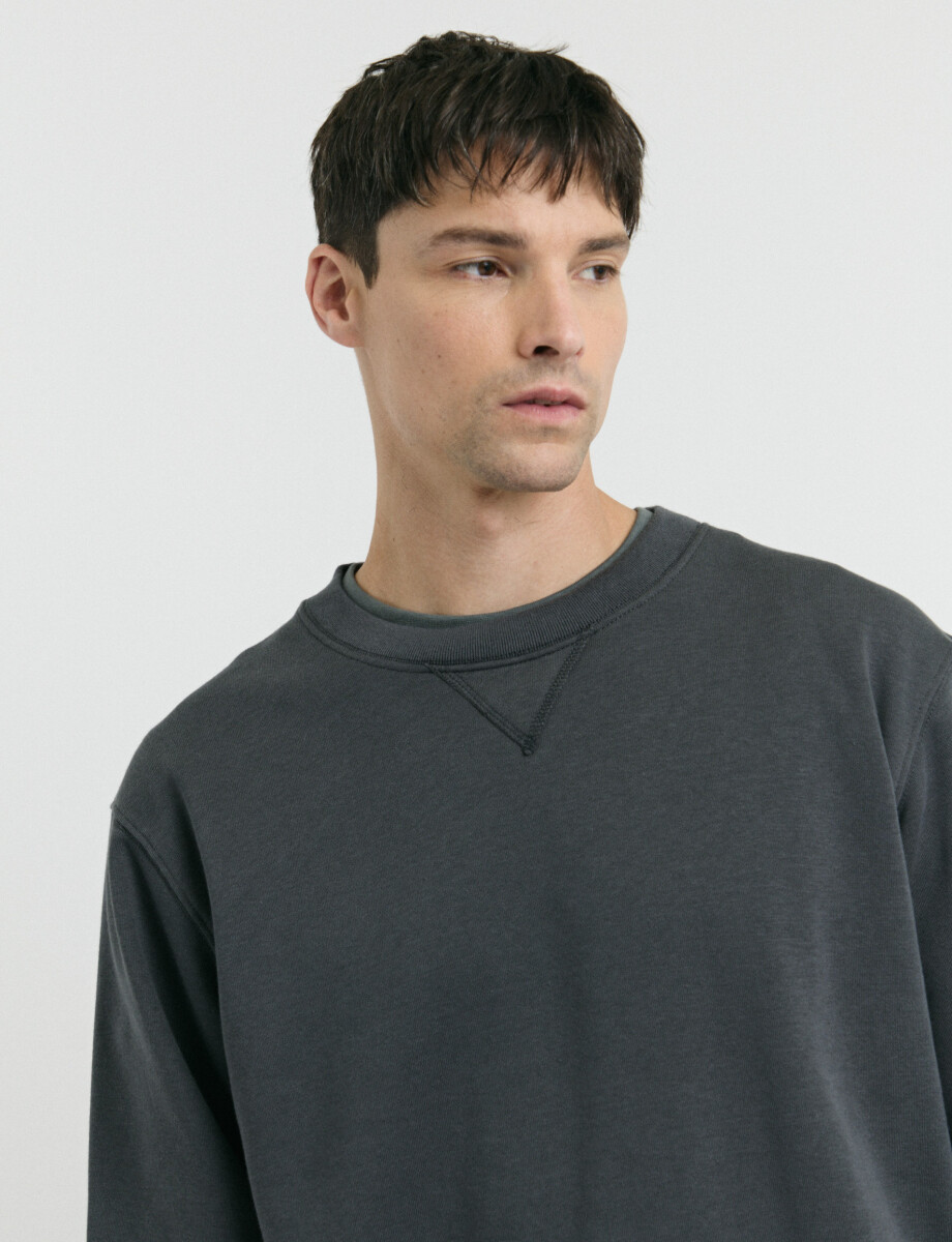 470559 SWEATER HARRY Gris Oscuro