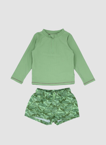 SET SHORT + TSHIRT GREEN