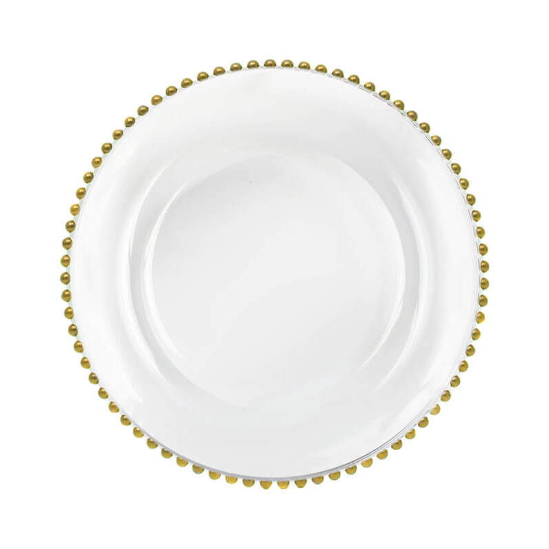 Plato de Postre en Vidrio Plato de Postre en Vidrio