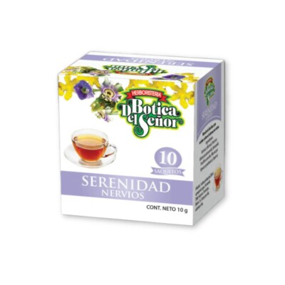Té Serenidad Botica Del Señor 10 Unidades Botica Del Sr Serenidad X 10