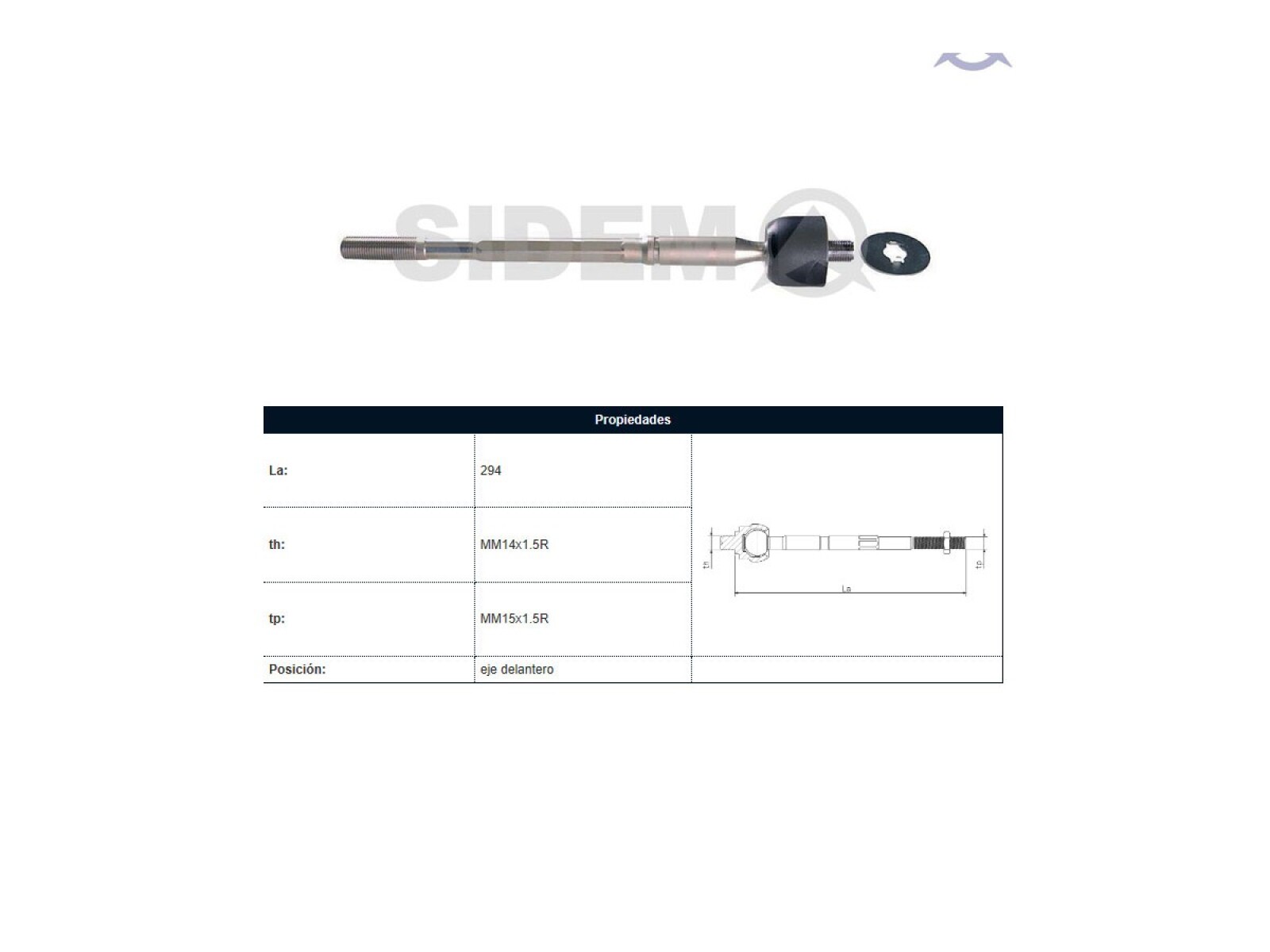 Mate Toyota Hilux 04-15 Der/Izq 
