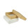 Caja eco 09 - 30x40x9 cm. REVERSIBLE BLANCO - MADERA