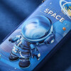 CARTUCHERA 1 PISO ESTAMPADO 3D Niño ASTRONAUTA AZ