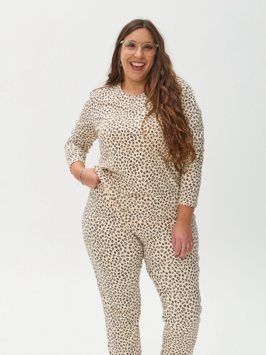 Pijama Paz Print