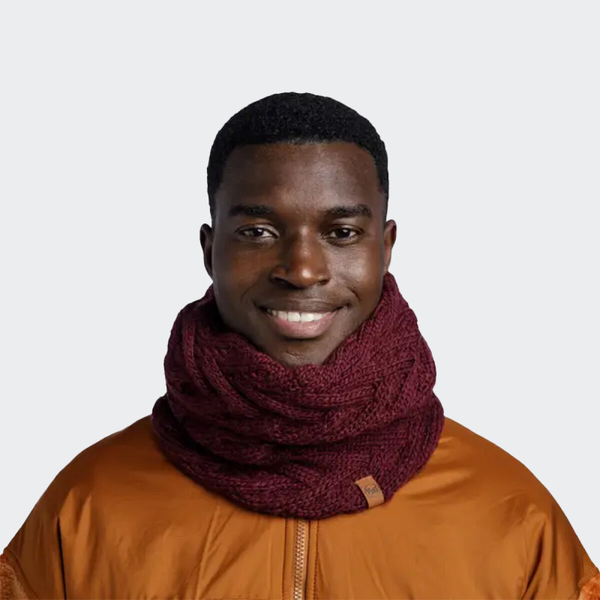 Bufanda Buff Knitted Fleece Neckwarmer - Negro 