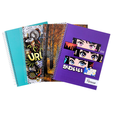 Cuaderno Picasso espiral 96 hojas rayado Cuaderno Picasso espiral 96 hojas rayado