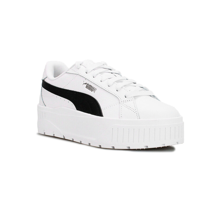 Championes Mujer Puma Karmen Ii Plataforma Blanco-negro