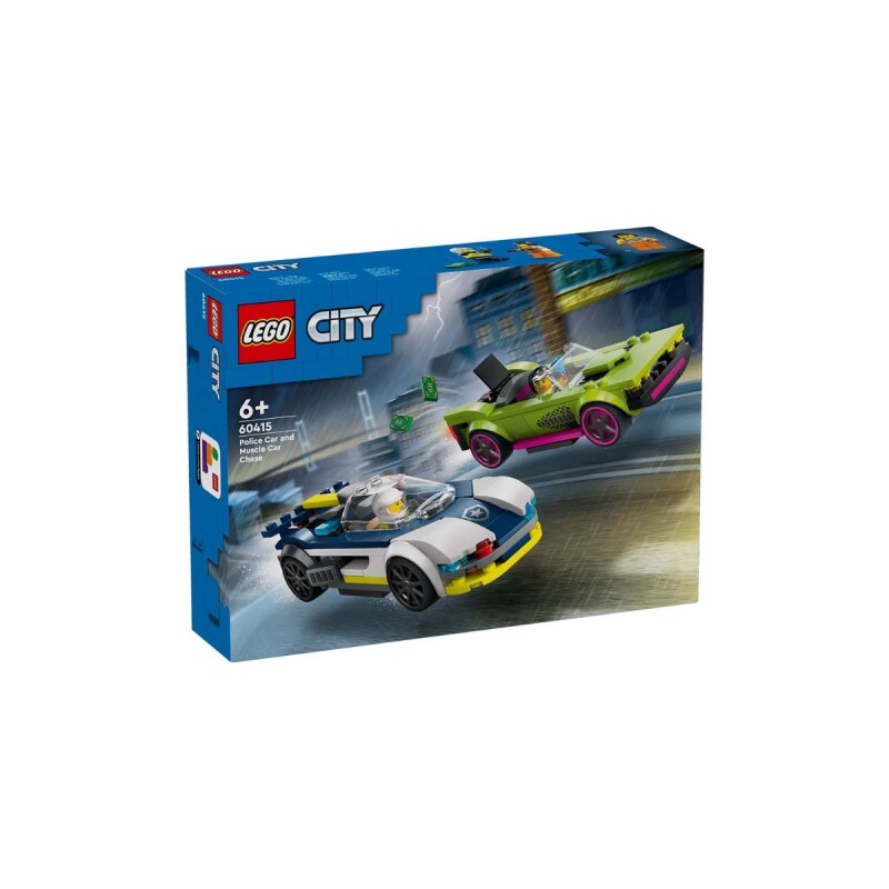 Lego City Coche de Policía y Potente Deportivo Lego City Coche de Policía y Potente Deportivo