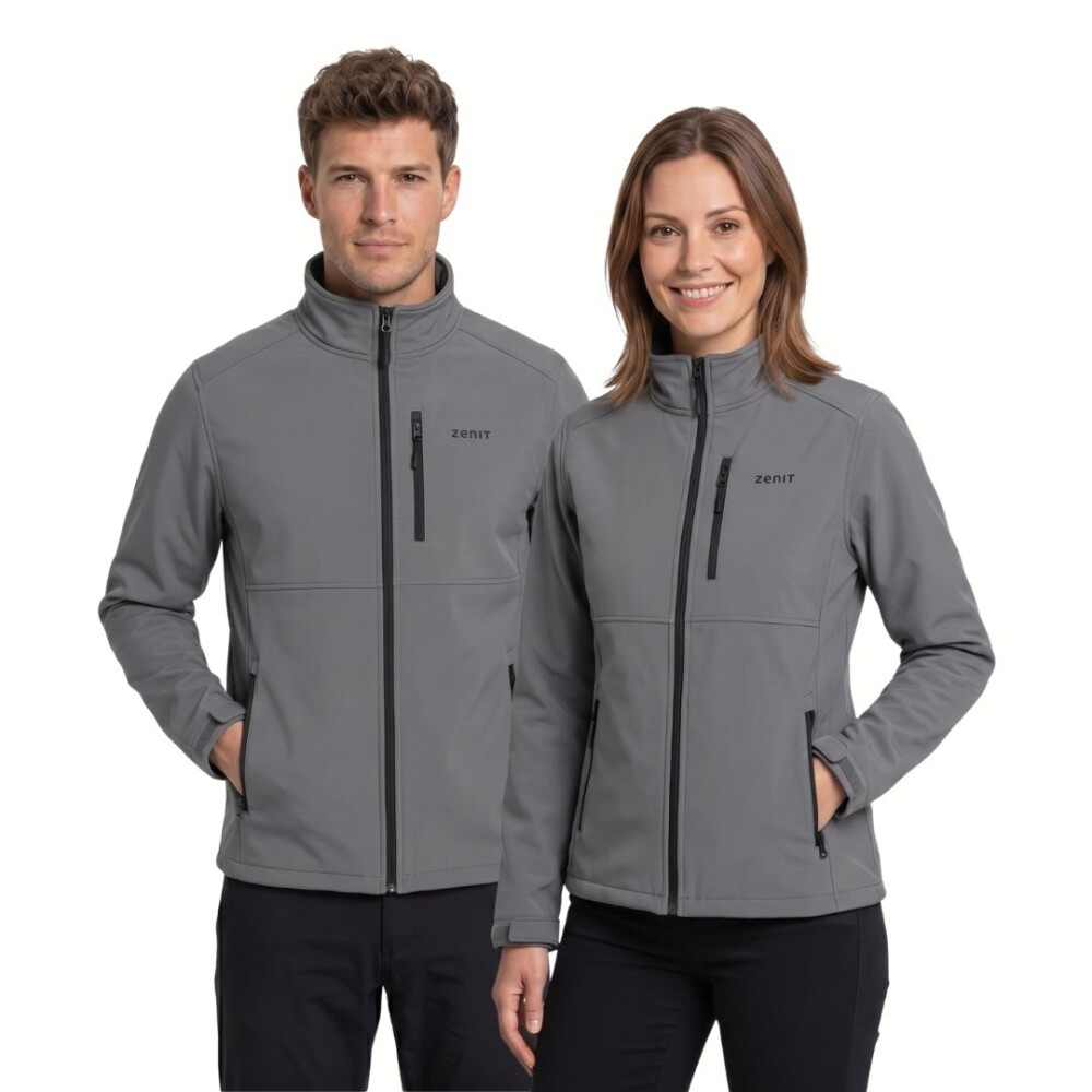 Campera Softshell Gris - Zenit Campera Softshell Gris - Zenit