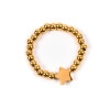 Anillo estrella acero Anillo estrella acero
