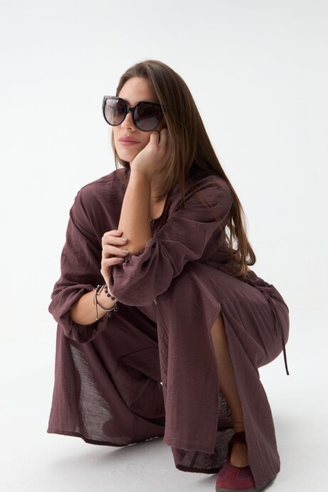 CAMPERA ELYRA Bordó