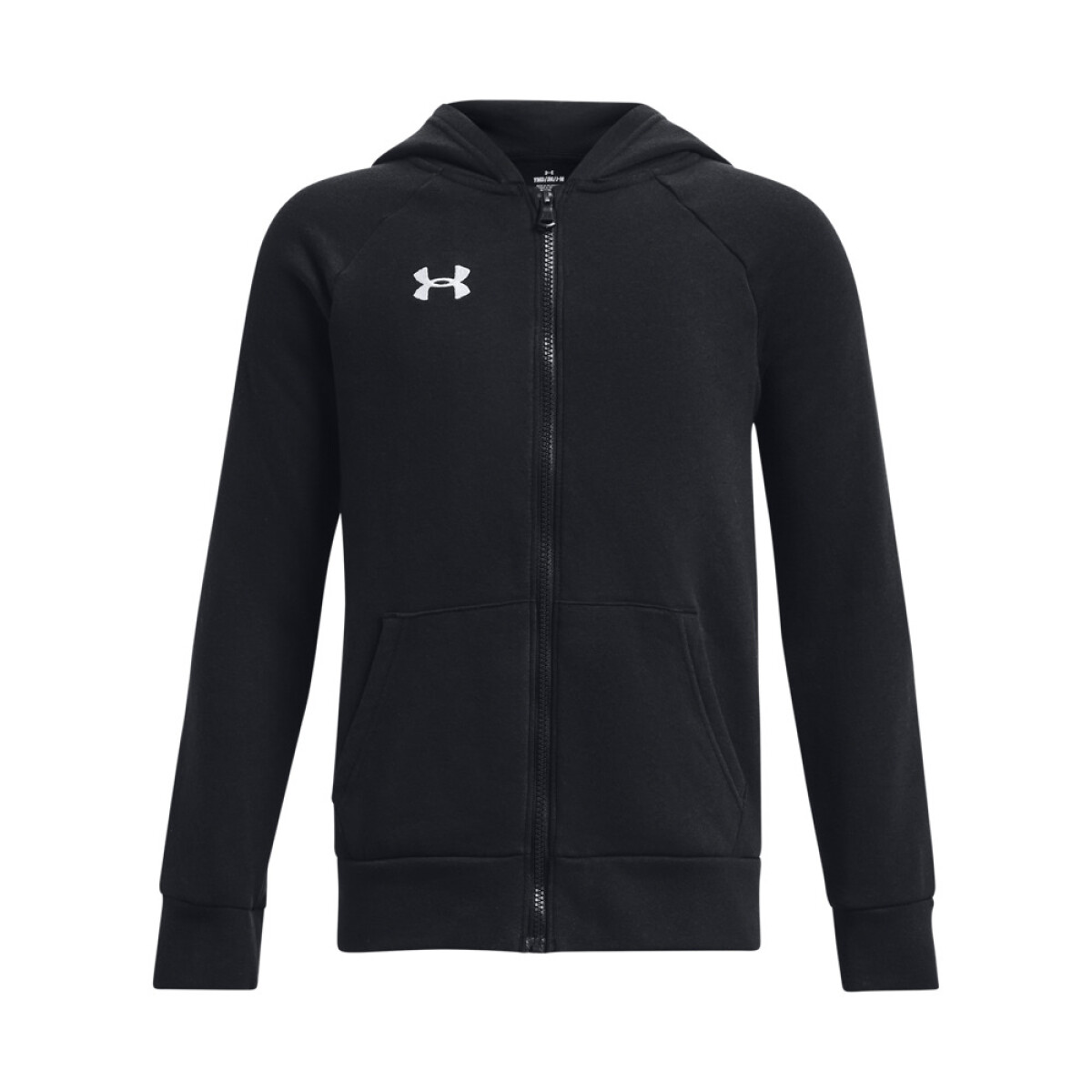 UA Rival Fleece FZ Hoodie-BLK - BLK-001 