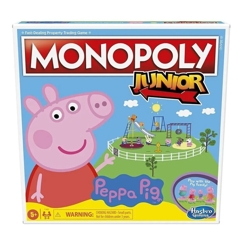 Juego De Mesa Monopoly Junior Peppa Pig Hasbro Juego De Mesa Monopoly Junior Peppa Pig Hasbro