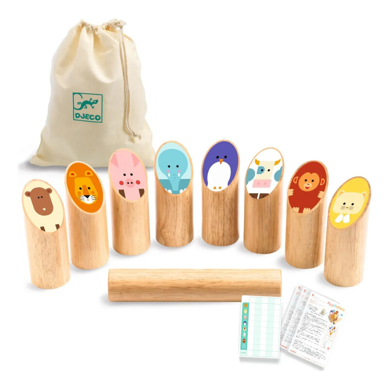 Juego de Bolos Infantil Kyyanimo Djeco Juego de Bolos Infantil Kyyanimo Djeco