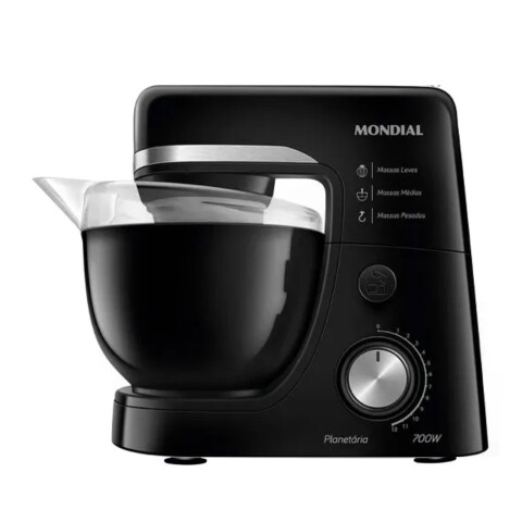 Batidora Planetaria Mondial 4,5L BP03B Negro