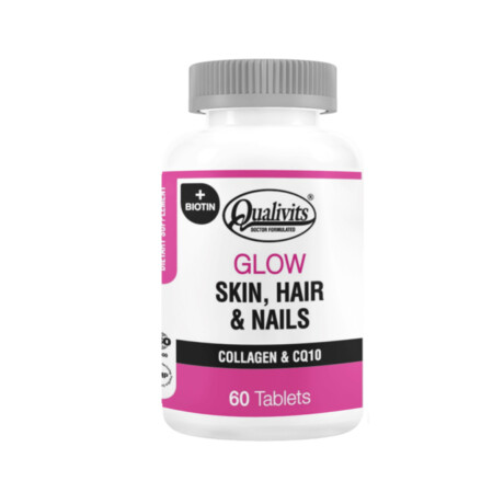 Qualivits GLOW Skin, Hair & Nails 60caps Qualivits GLOW Skin, Hair & Nails 60caps