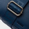Bandolera Adisa En Efecto Cuero Azul