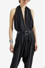 ENTERITO DOUBLE ZIPPED SAROUEL Negro