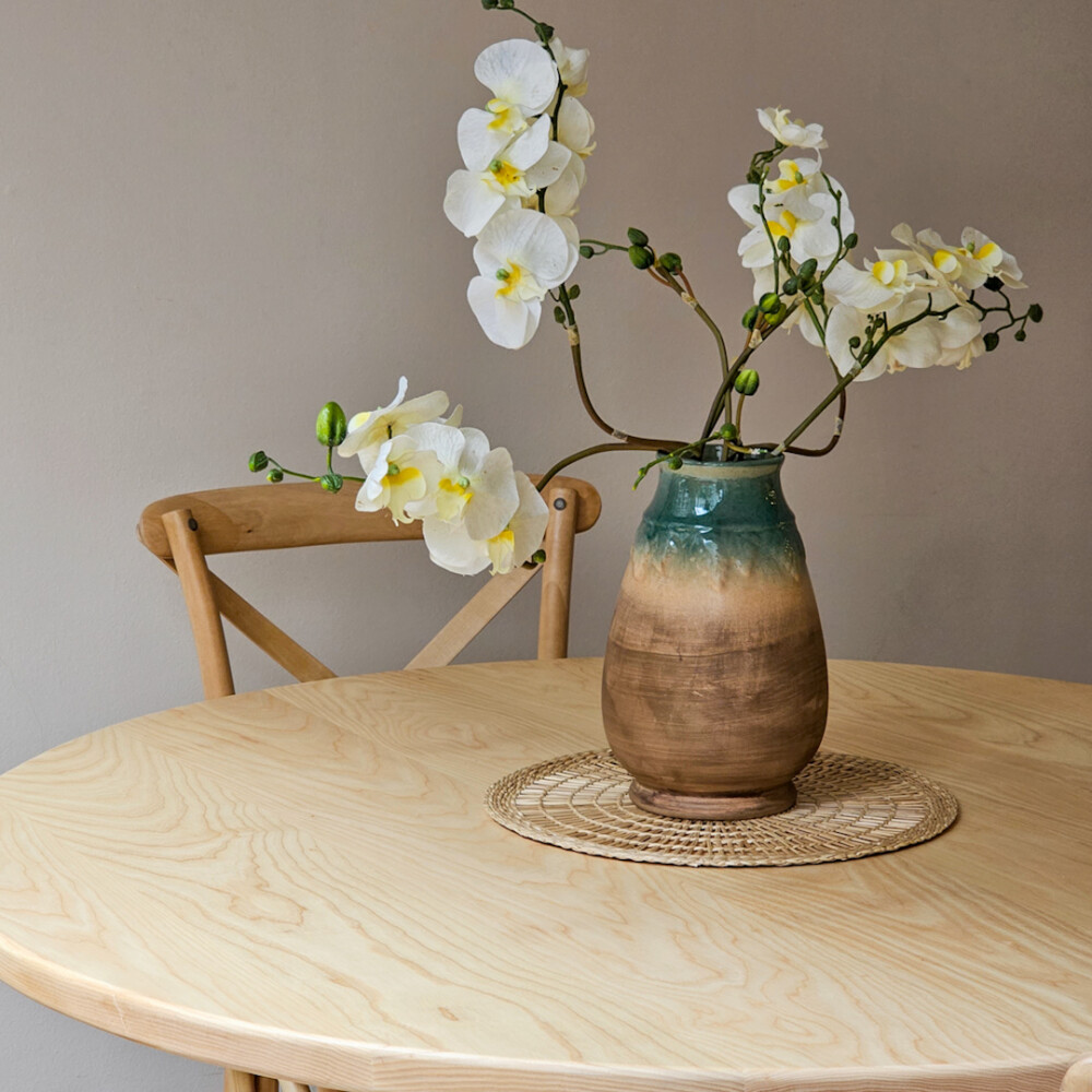 Mesa Sabella redonda 120cm diámetro en fresno (Por Pedido) Mesa Sabella redonda 120cm diámetro en fresno (Por Pedido)