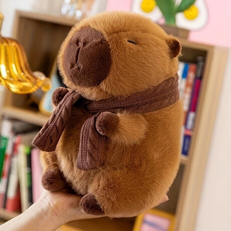 Peluche Carpincho 30cm Marron