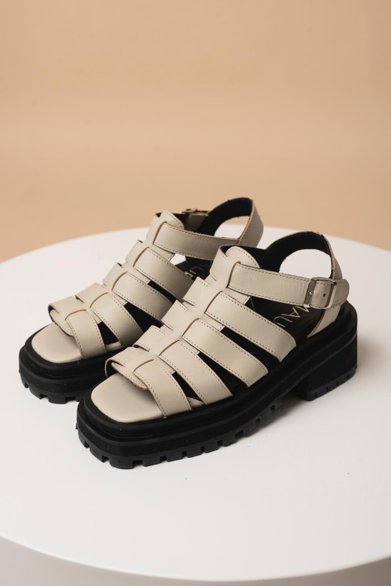 SANDALIAS SIENA - BLANCO 