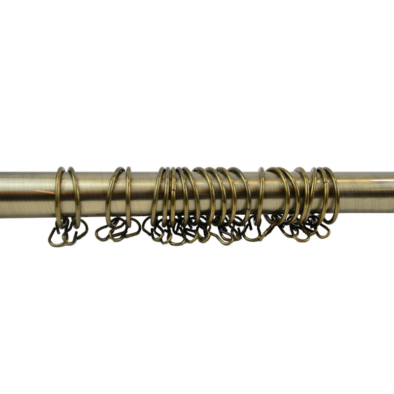 Barrote extensible 28 mm 1 a 2 mts BRONCE