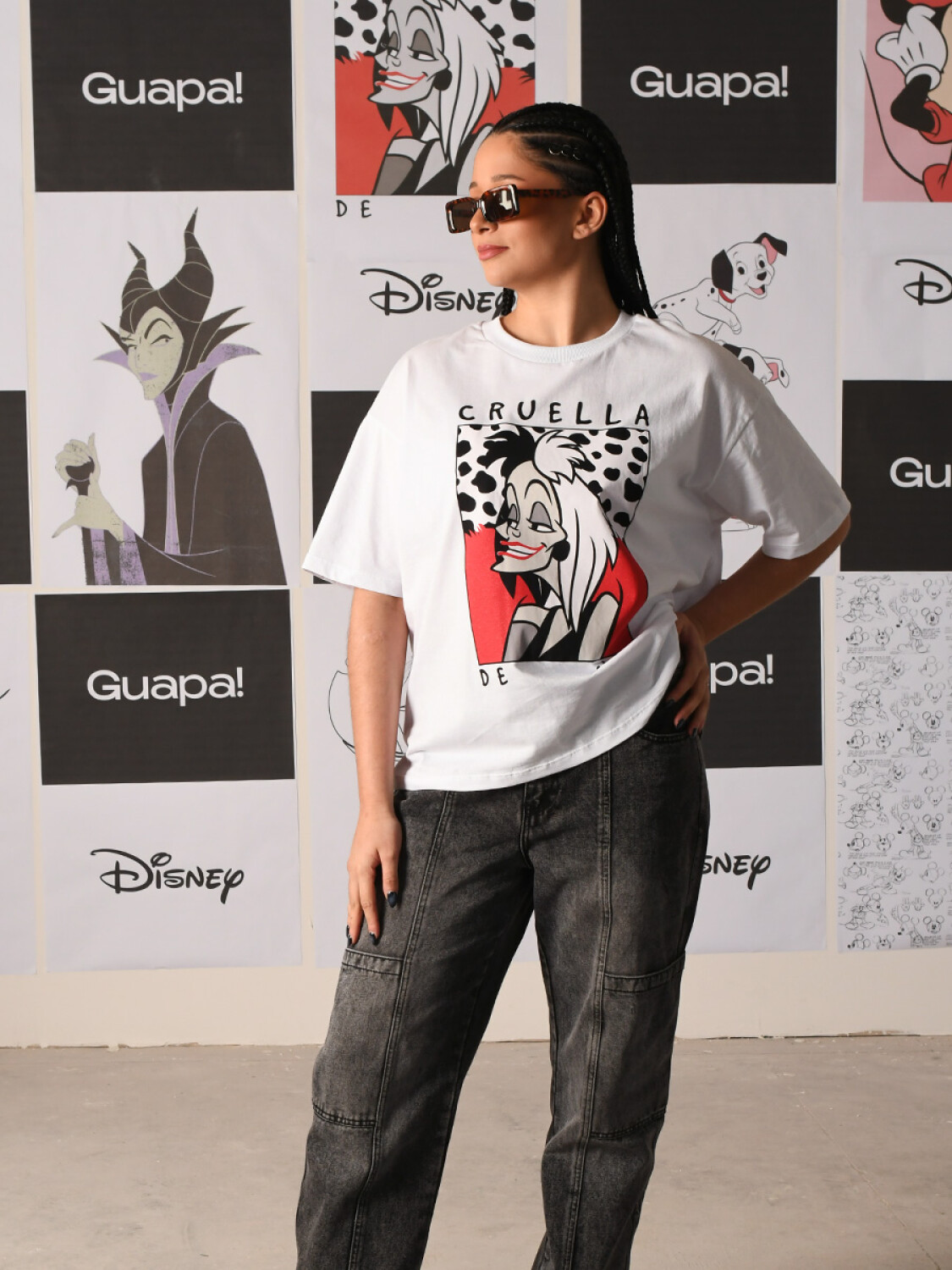 Polera cruella de vil top