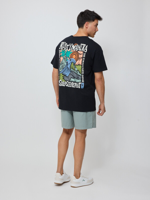 T-SHIRT ZALCONE RUSTY Negro