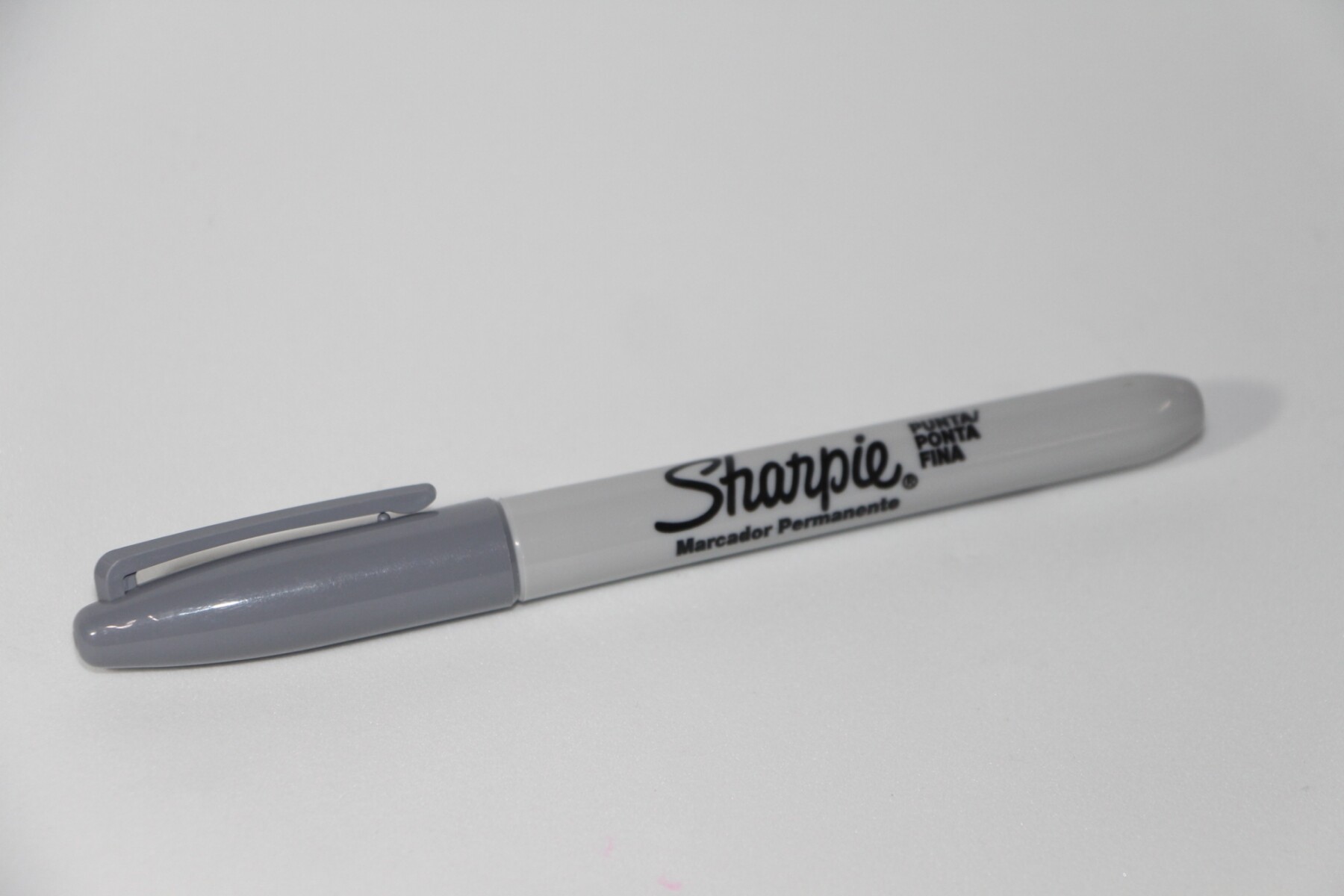 MARCADOR SHARPIE - FINO GRIS 
