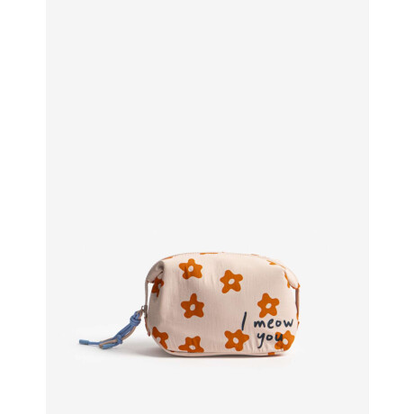 Porta Cosméticos Estampado Estampado Flores