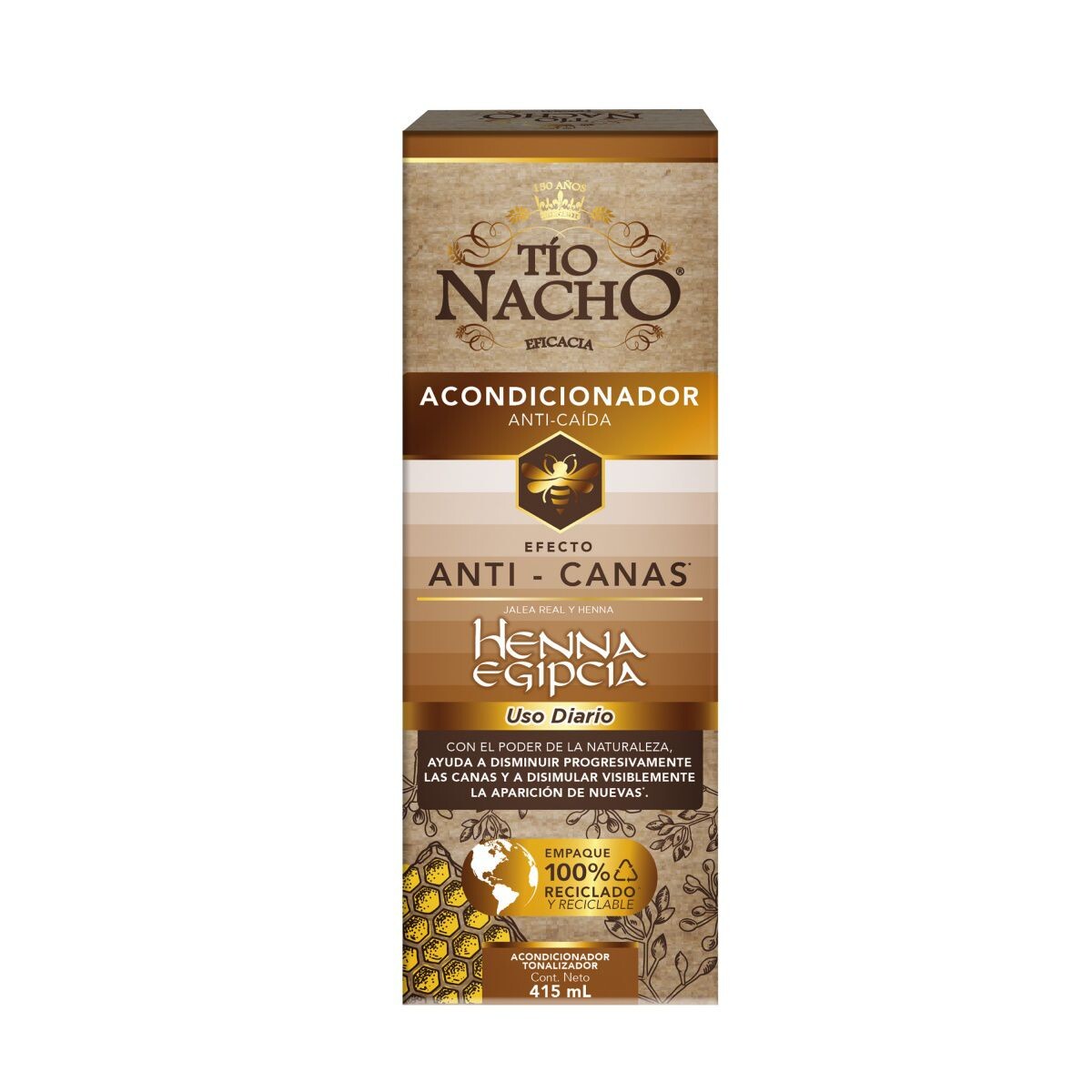 TIO NACHO ACO ANTICANAS CON HENNA 415 ML 