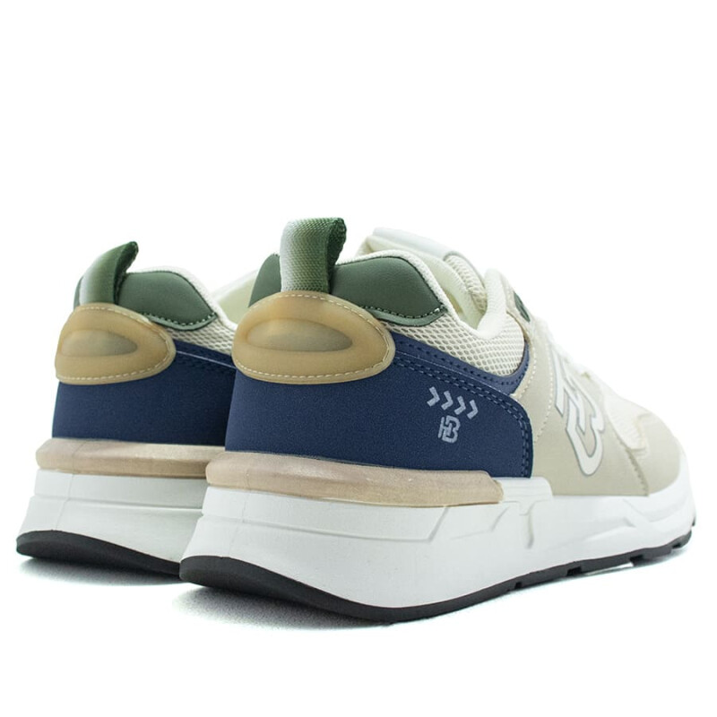 Calzado deportivos - The Brooklyn Haus - BH Champion Deportivo de Hombre - YJ07M Beige-azul