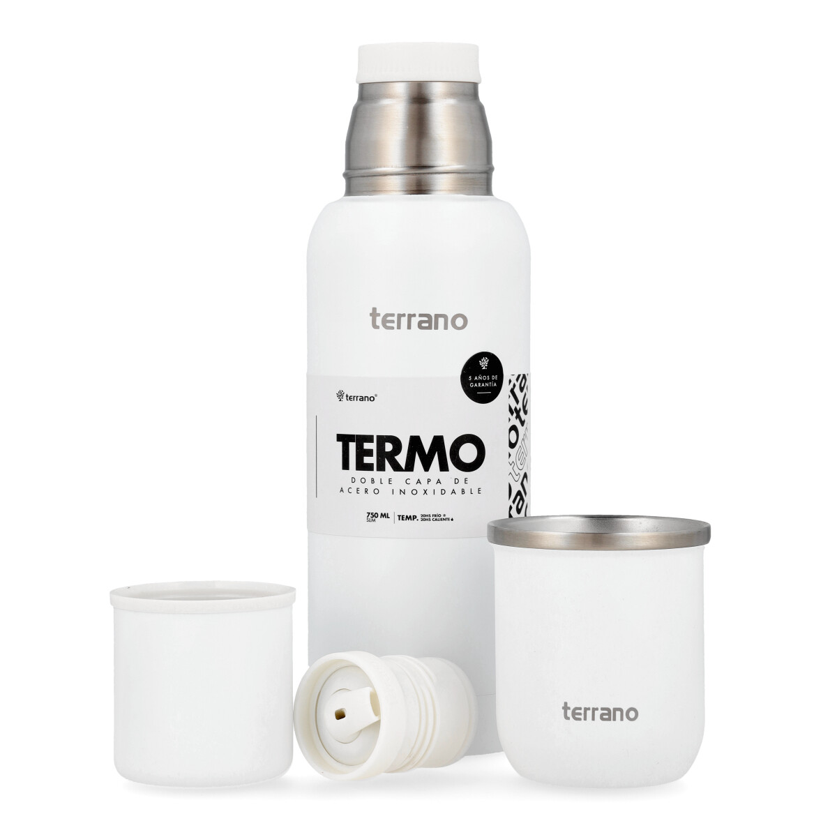 Kit 750ML Slim + Mate Sicilia - Blanco 