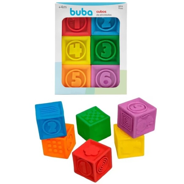 Cubos bloques silicona actividades BUBA Cubos bloques silicona actividades BUBA
