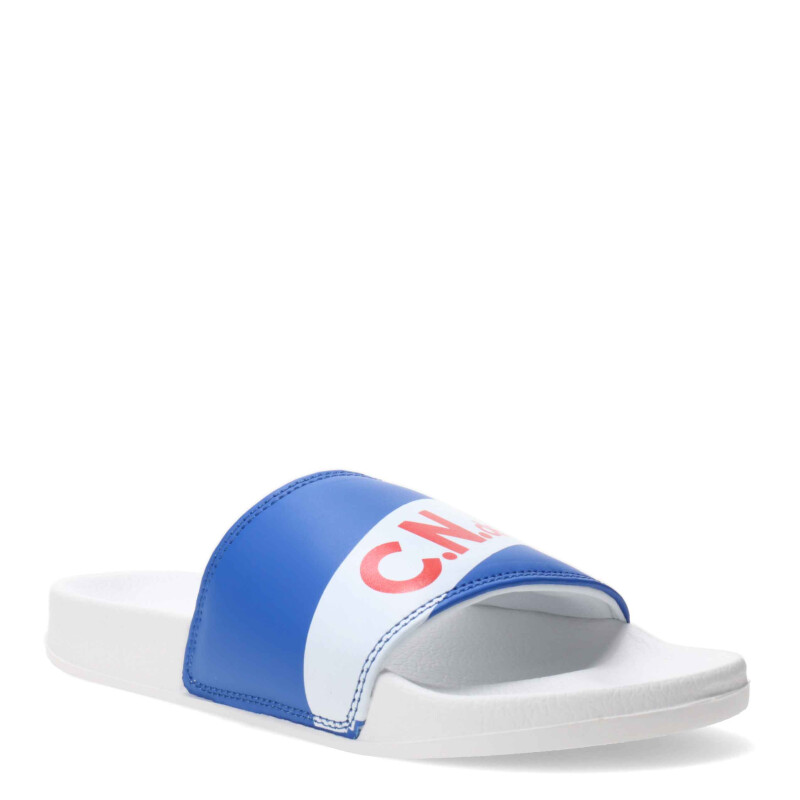 Sandalia de Hombre Nacional Azul - Blanco