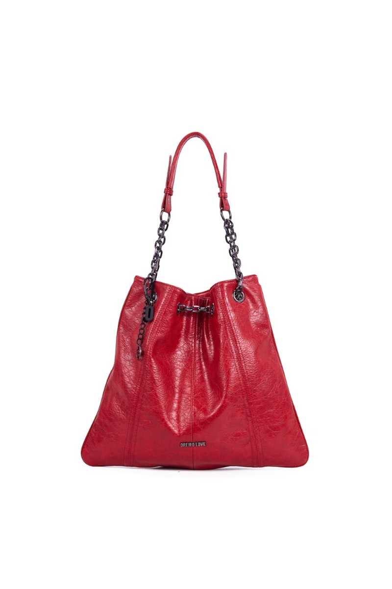 Cartera Las Oreiro Rojo