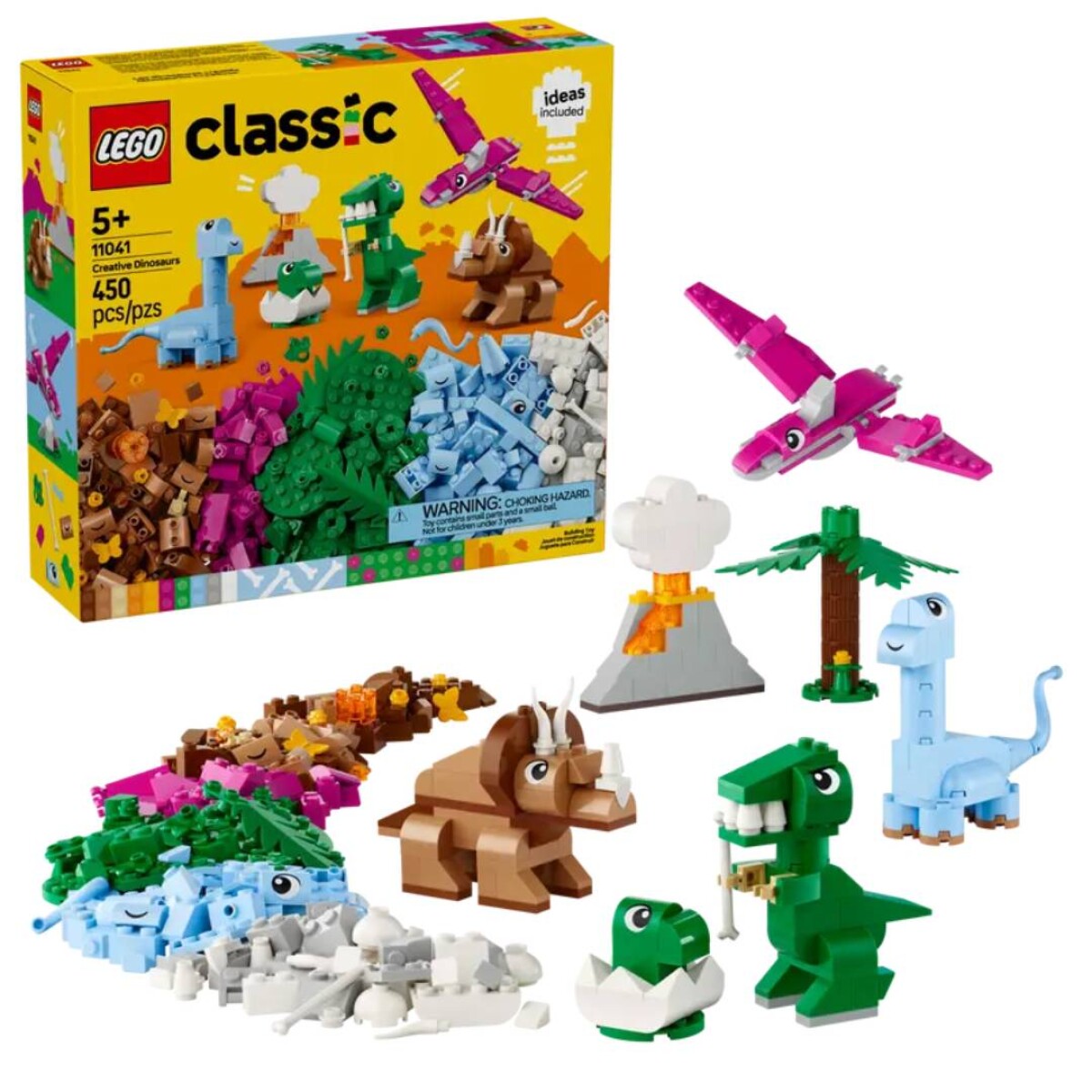 Lego Classic Dinosaurios Creativos 450 Piezas 5+ - Lego Boys 