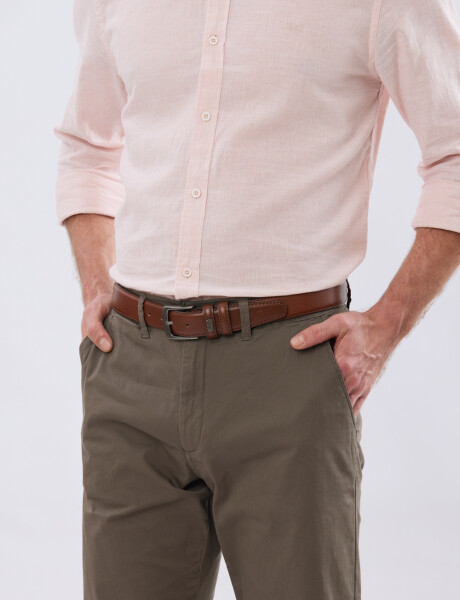 PANTALÓN SKINNY CON SPANDEX Verde
