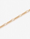 Pulseras Flexibles Metal Pulsera De Metal De La Línea Stay Golden. - Dorado