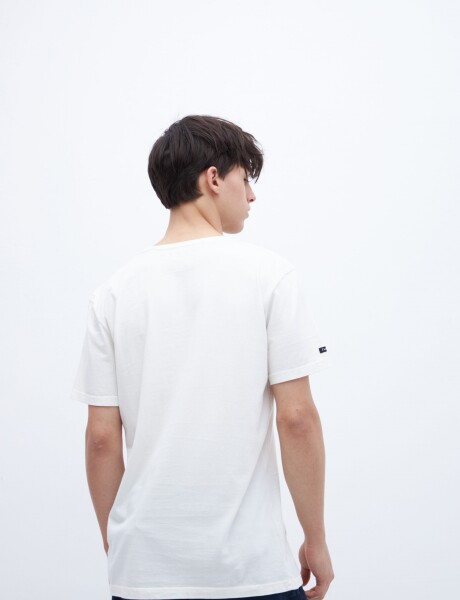 Remera Weston Off white